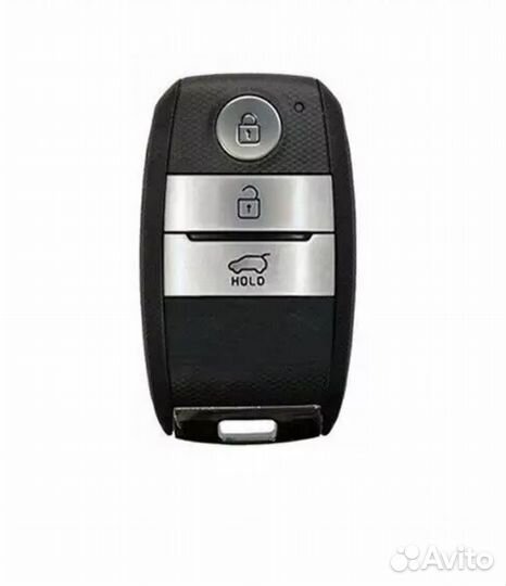 Чехол на ключ Kia / Киа TPU silver new