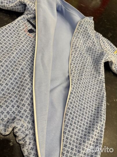 Комбинезон велюровый утепленный 62