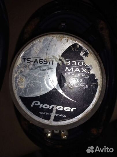 Акустика колонки pioneer