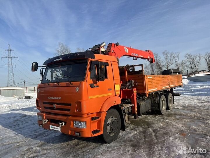 КАМАЗ 65115 с КМУ, 2020