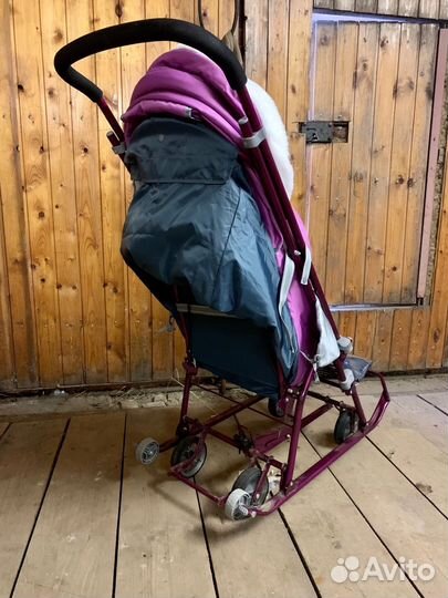 Коляска санки