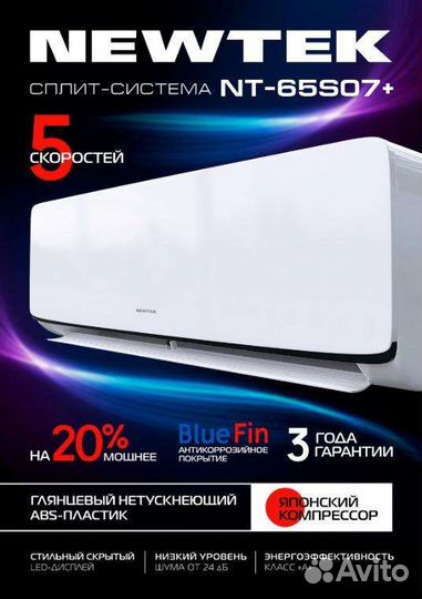 Кондиционеры (новые) NewTek