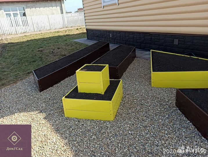 Грядки полимерные