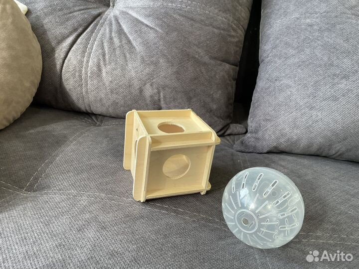 Домик и круг для хомяка