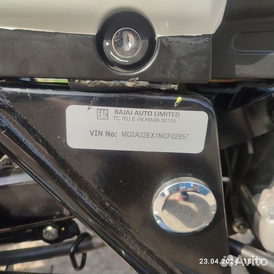 Продается мотоцикл bajaj avenger 220 cruiser