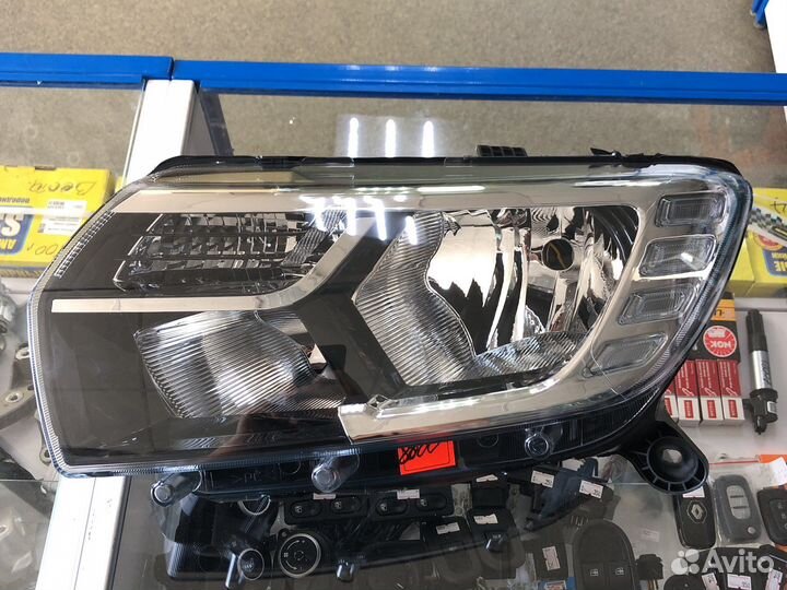 Фара renault logan 2 рестайлинг