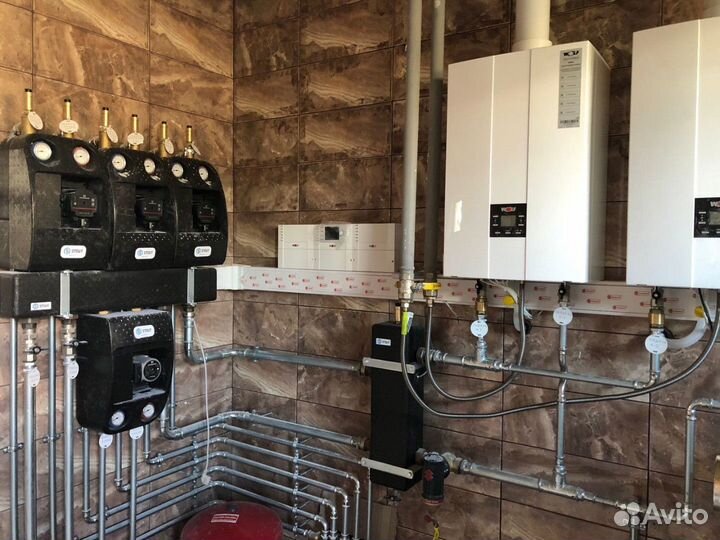 Отопление под ключ, теплый пол, монтаж котельной