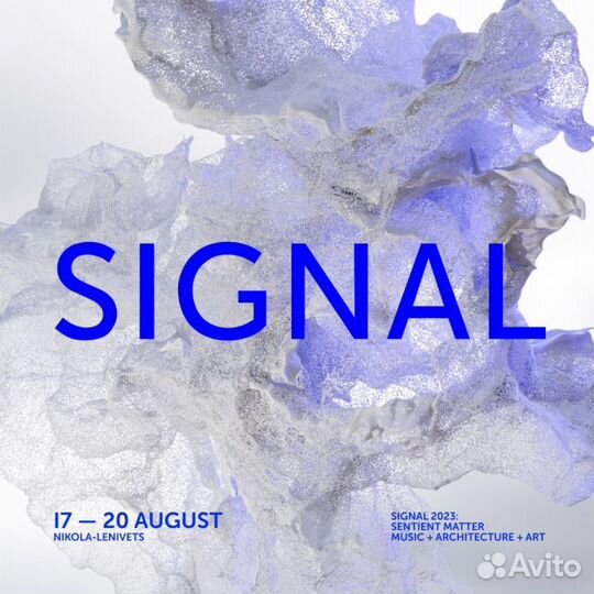 Билет на фестиваль signal 2023