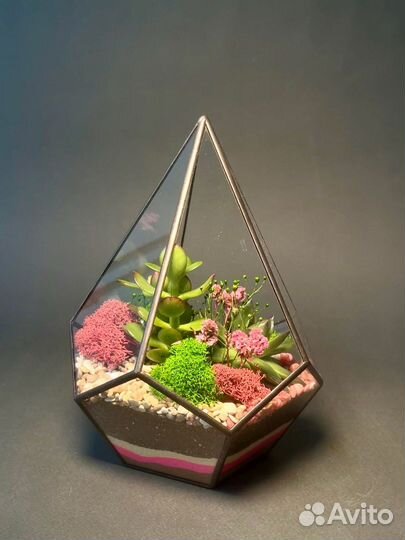 Флорариум Букет на 8 марта