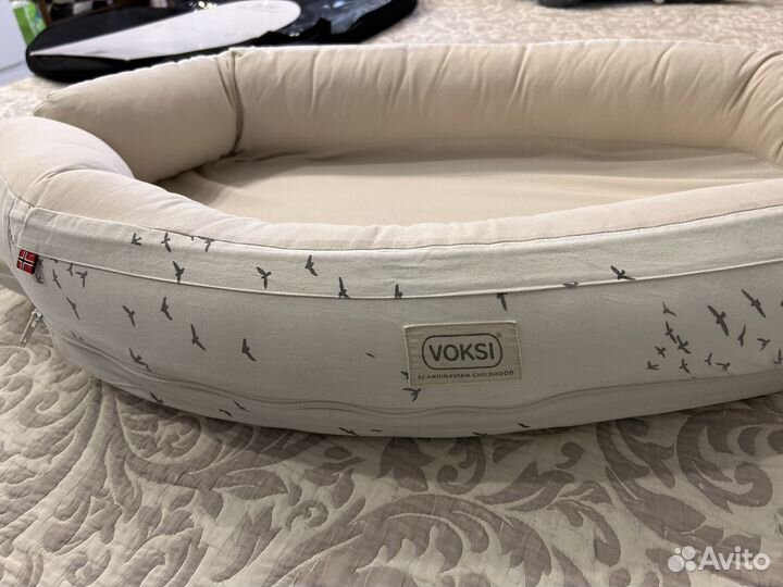 Кокон матрас позиционер voksi baby nest