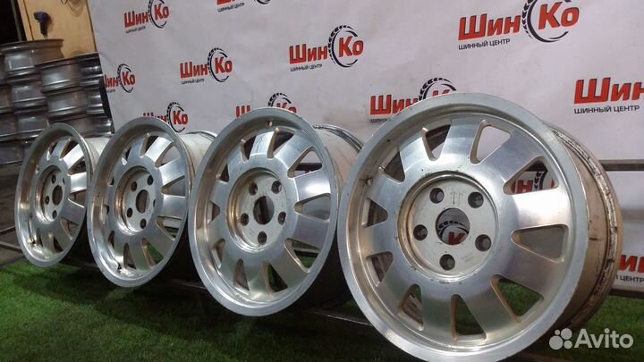 2468) К-кт дисков ориг ковка R15 audi 5х112