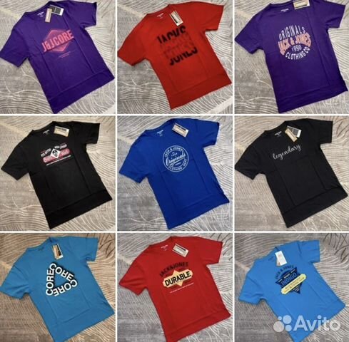 Мужские футболки бренд jack&jones S,M,L,XL,XXL