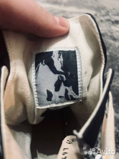 Rick Owens drkshdw High-Top Pentagram Ramones in B