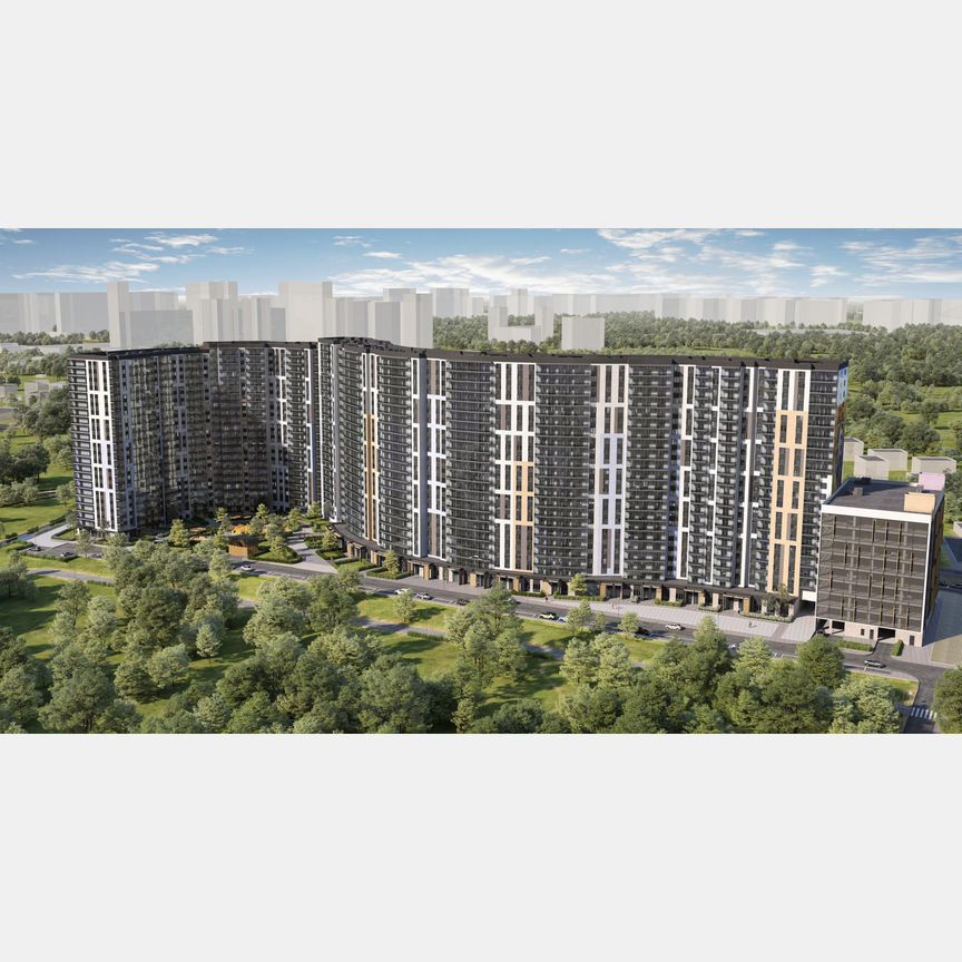 1-к. квартира, 43,5 м², 11/22 эт.