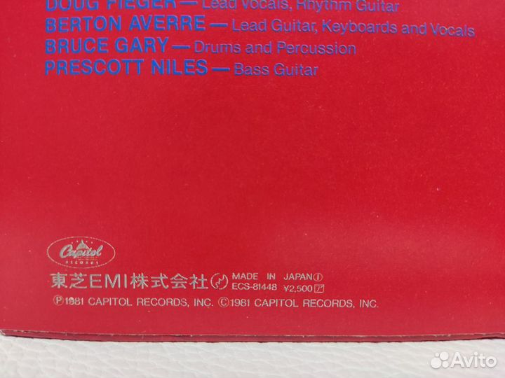 The Knack - Round Trip LP 1981 Japan NM