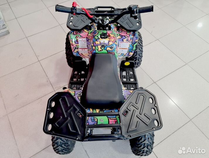 Детский квадроцикл Mini Grizlik X16 (ES) (BW)