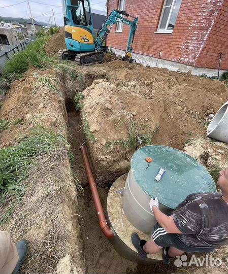 Установка септика за 1 день