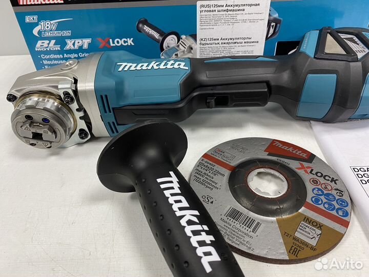 Аккумуляторная ушм Makita DGA519z(новая, ориг)