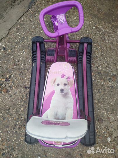 Детский снегокат бу