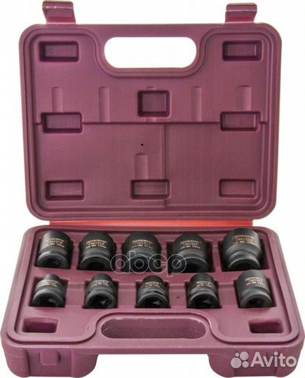 Набор головок торцевых ударных 1/2
