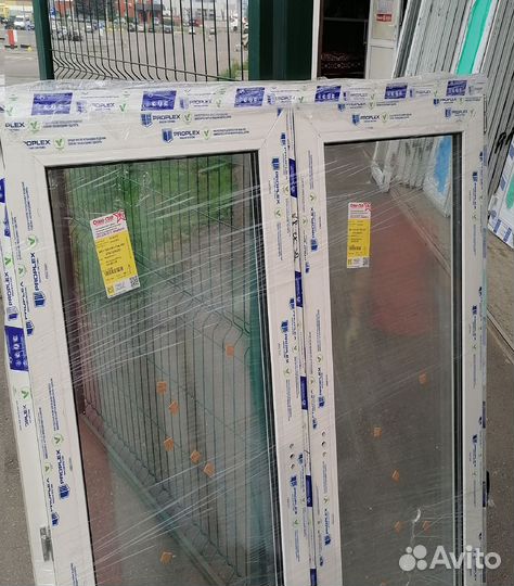 Готовые окна 1200х1200 мм