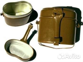 Котелки армейские,плащи,Вещмешдля авито доставки