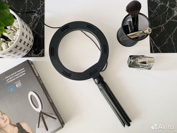 Кольцо для селфи кольцевая лампа со штативом