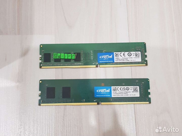 Оперативная память ddr4 8gb