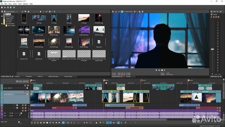 Видеомонтаж-обработка видео