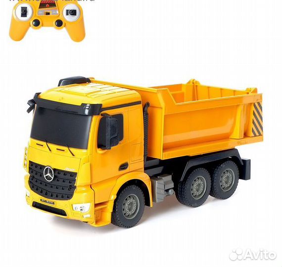 Самосвал Мерседес на радиоуправлении.Подарок сыну