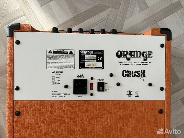 Гитарный комбик Orange crush 20 LDX