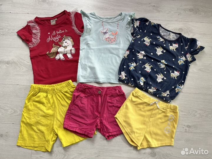 Вещи пакетом на девочку 4 года