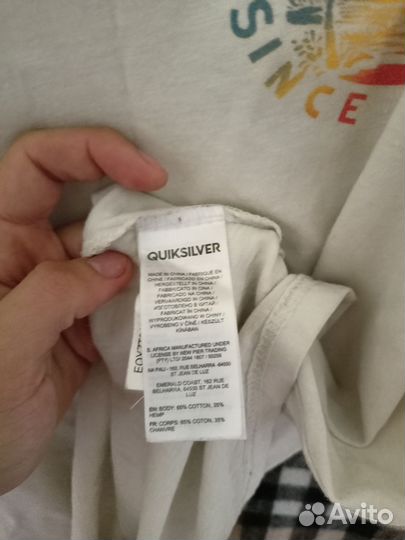 Футболка quiksilver