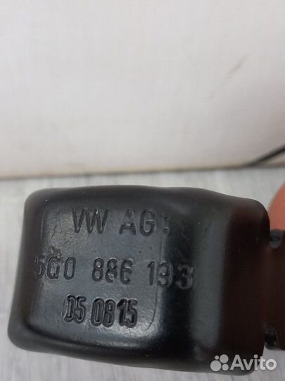 Заглушка крепления сиденья Skoda Octavia A7 1.6