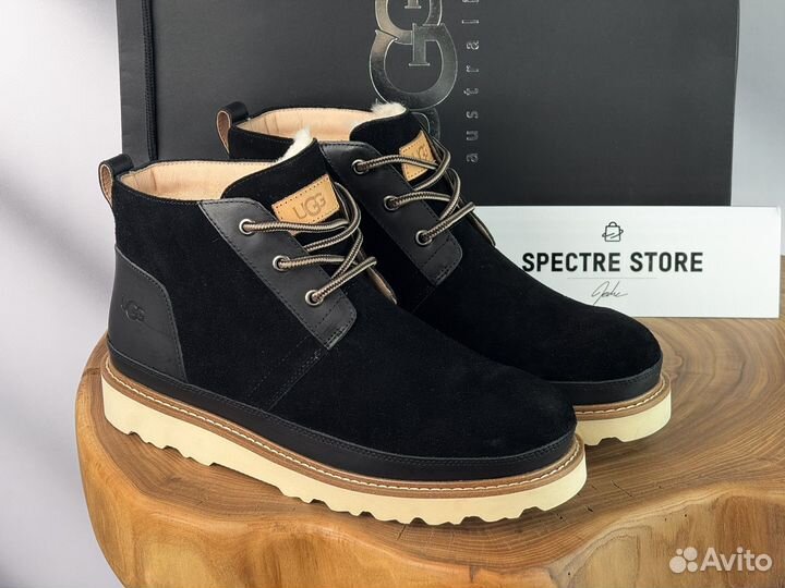 Ботинки Мужские Ugg Neumel Gentleman Black