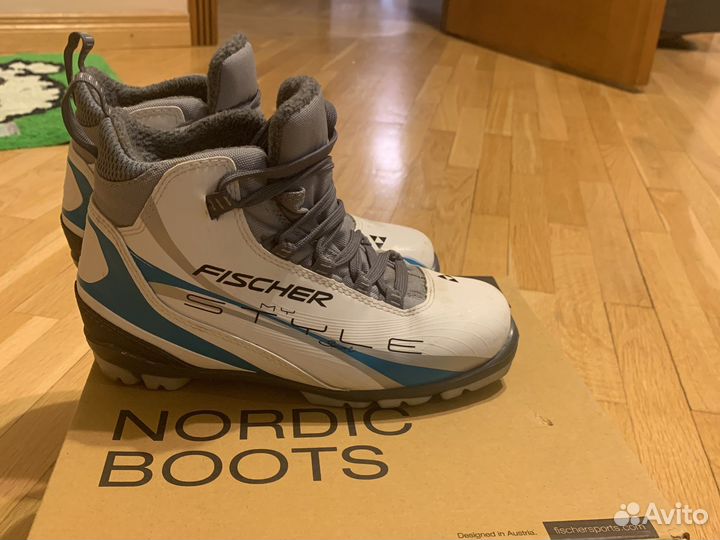 Лыжные ботинки fischer 38 размер