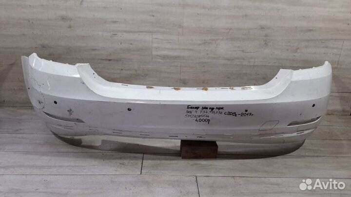 Бампер задний под парктроники Bmw 4 F32 F33 F36 С