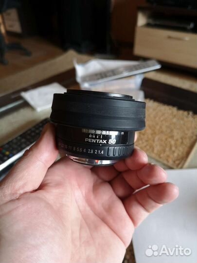Pentax SMC FA 50mm 1.4 и переходник fuji-pentax