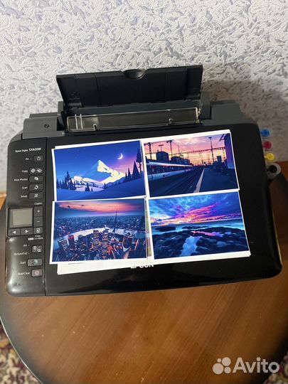Цветной струйный принтер epson SX420W