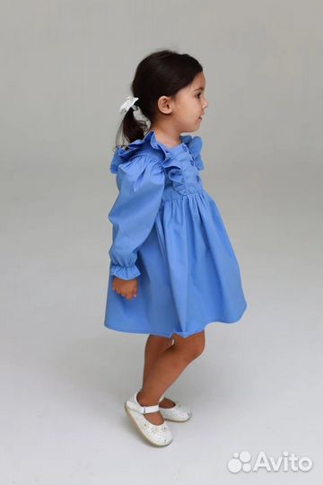 Платье для девочки emella из хлопка