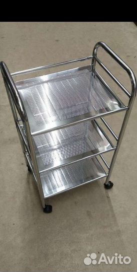 Тележка косметологическая, этажерка, столик