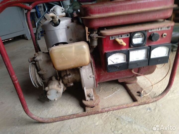 Электростанция генератор и компрессор