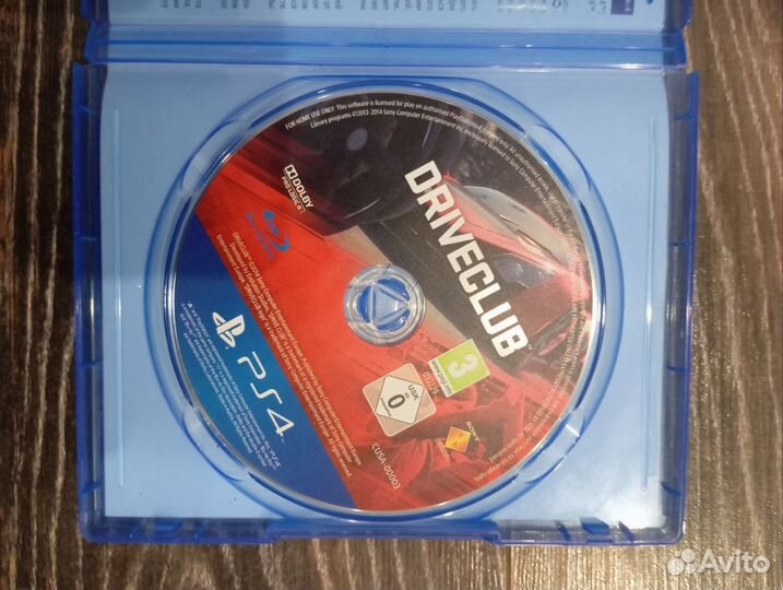 Driveclub на ps4