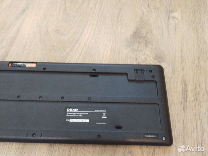 Клавиатура беспроводная мембранная б/у