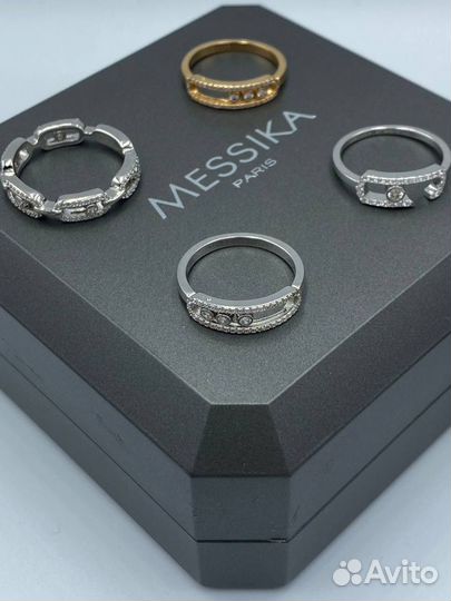 Серебряное кольцо Messika