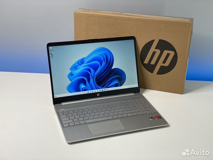 Мощный HP IPS Ryzen 7 4700u 8 ядерный