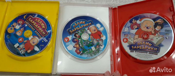 DVD диск с мультиками Барбарики