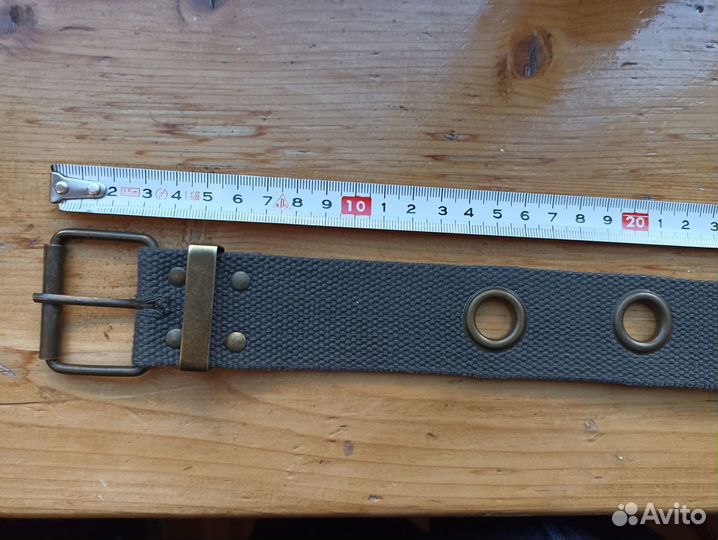 Ремень пояс стропа серый талия до 95см