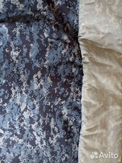 Ткань камуфляжная синяя точка отрез 13 м