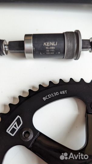 Система шатунов intro7tech с кареткой. Новая